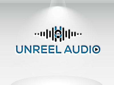 Logo Name: Unreel Audio branding businesslogo design illustration logo logo design logodesign minimal