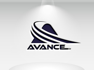 Logo Name: Avance business logo flat iralogodesign logo design minimal modern typography
