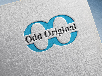 Logo Name: Odd Original clean logo design flat iralogodesign logo design minimal logo design modern typography logo design
