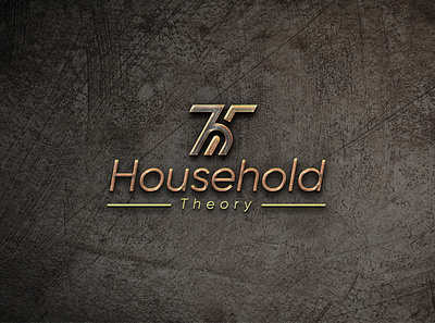 Logo Name: Household Theory business logo design clean logo design flat logo design iralogodesign logo design minimal logo desing typography logo design