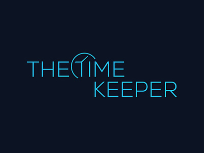 Logo Name: The Time Keeper business clean flat iralogodesign logo design minimal modern typography