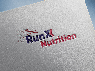 Logo Name: RunX Nutrition design flat iralogodesign logo logo design logodesign minimal modern