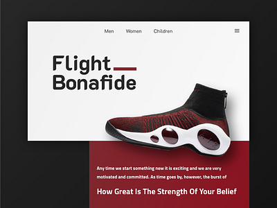 Flight Bonafide app design fitness flat nike sport ui ui elements uidesign uiux ux web