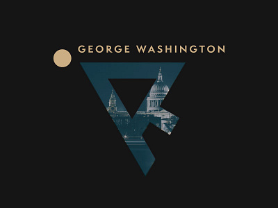 Logo Concept geometric gw logo