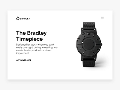 Daily UI #003 — Landing page