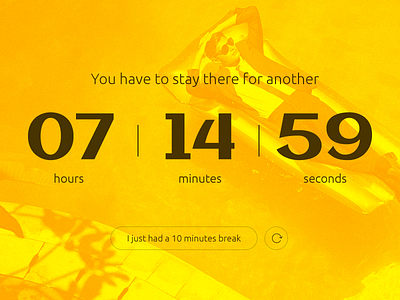 Daily UI #014 — Countdown Timer Work Hours 014 100 challenge countdown daily dailyui hours timer ui work