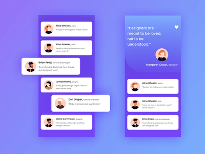 Creativity Flowing for every designers 🥰 app screen app ui app ui kit clean concept desiger design dribble illustration minimal quotes