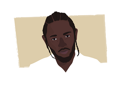 Kendrick Lamar (DAMN.) hip hop illustration kendrick kendrick lamar portrait