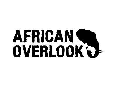 Caldwell Zoo's African Overlook african black brand identity branding elephant logo logo design organization vector zoo