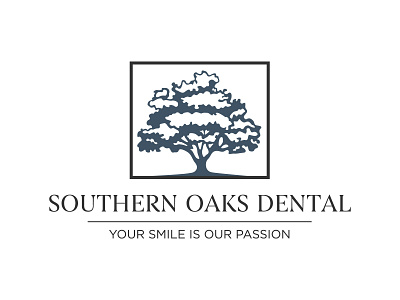 Southern Oaks Dental Logo brand identity branding branding design dental dentistry logo logo design