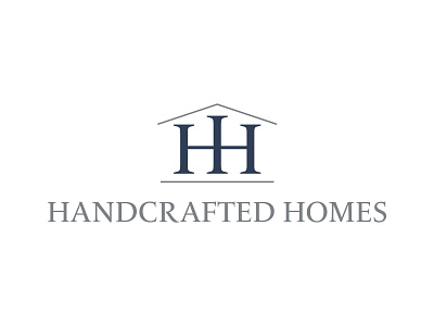 Handcrafted Homes logo design