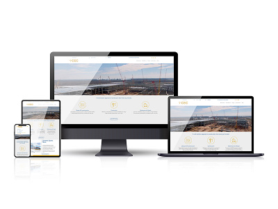 CEC website commercial construction design industrial ui web design website