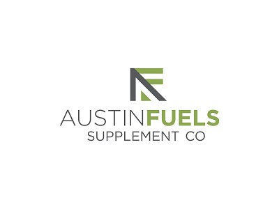 Austin Fuels Supplement Co. Logo brand identity branding design health logo logo design vector wellness