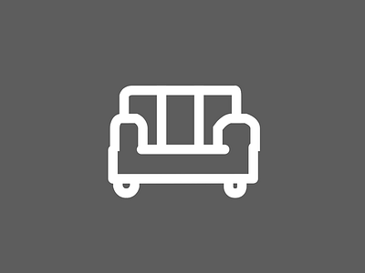 sofa cute icon sofa