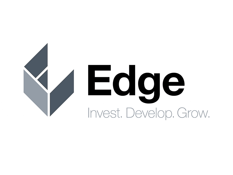 Edge Development Rebranding branding edge identity logo real estate