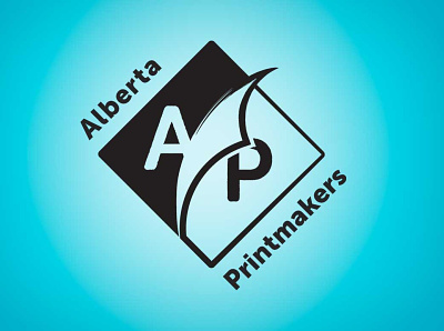 Alberta Printmakers Rebrand branding logo logodesign rebrand