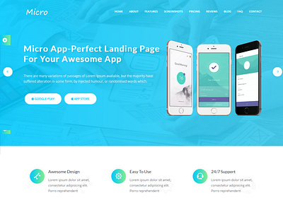 html mobile landing app design design illustration portfolio webs website