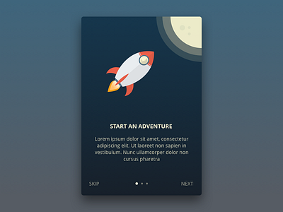 DailyUI 023 - Onboarding