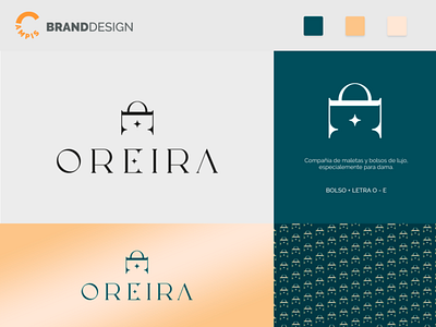 Oreira branding design logo