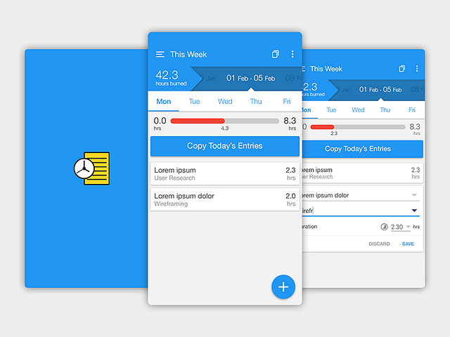 Timesheet By Shashank Sahay On Dribbble