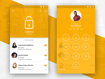 Home Security android app home house ios key lock secure security