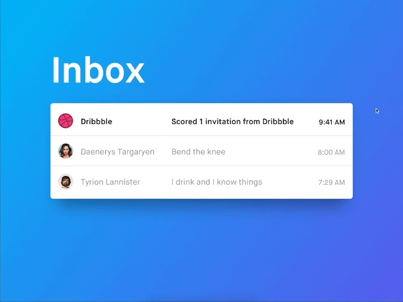 1 Dribbble Invite animation confetti dribbble email expand got invite mail motion