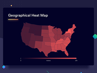 Geographical Heat Map