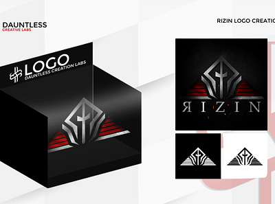 Logo Design: Rizin Gaming branding design digital art graphic illustration logo typography vector