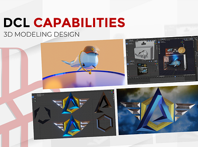 3D Modeling Design 3d art 3d design 3d modeling branding design graphic design illustration logo vector