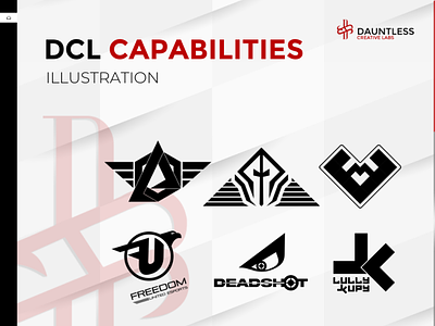 DCL Capabilities - Illustration branding design graphic design illustration
