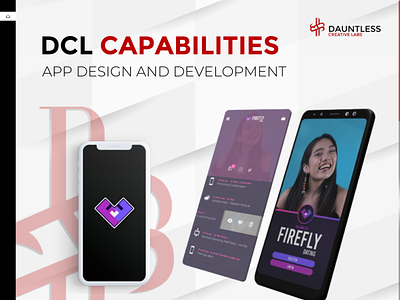 DCL Capabilities - App Design and Development branding design graphic design illustration logo typography ui ux vector