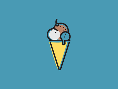 Icon System - Pastry & Ice-Cream Store casa da sé ice cream icons pastry product ilustration