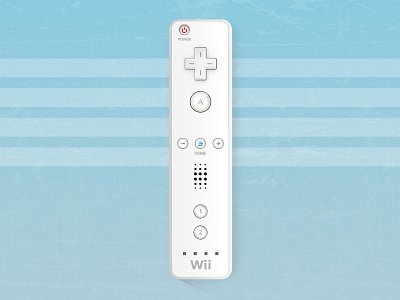 Wii (2006) drawing graphicdesign illustration nintendo retro sketch vector videogame
