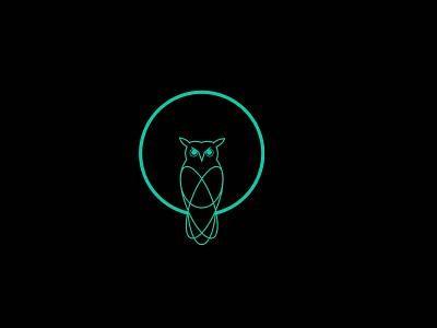 Greenlight Owl Logo branding graphic design logo