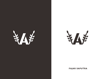 AW or WA Logo branding business company graphic design inisial letter logo logoinisial logotype luxury minimalist