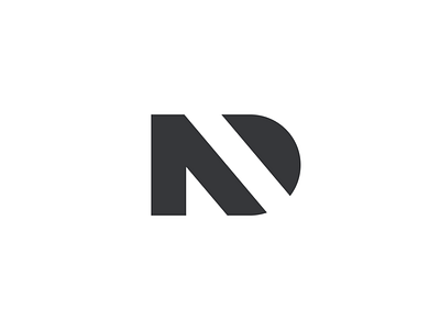 Nader Design agency basic black white blackandwhite charcoal design geometric logo negative space negative space logo simple logo