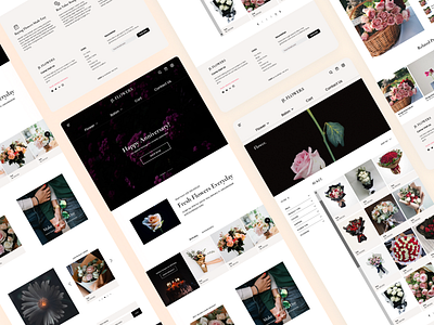 Ecommerce site : JL FLOWER