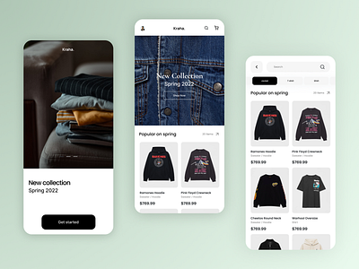 Mobile : Ecommerce Apps