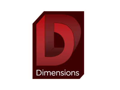 Another concept for Dimensions logo concept dimensions logo sketch