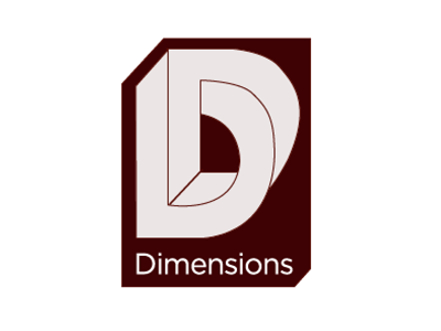 Another concept for Dimensions logo - lines concept dimensions logo sketch
