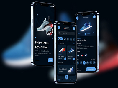 Shoes Shop App Design Concept