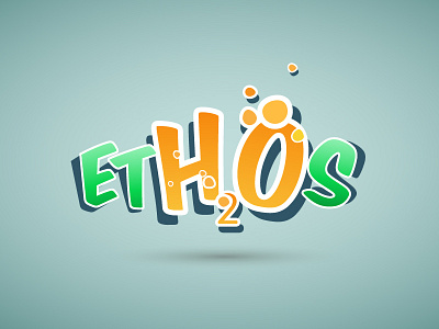 Ethos Organic adobe illustrator branding logo design vector graphics vector work