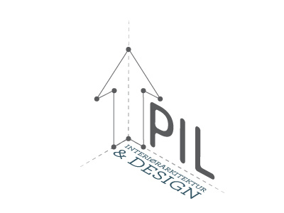 Logo for company called PIL adobe illustrator branding logo design vector graphics vector work