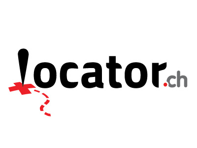 Locator.ch adobe illustrator branding logo design vector graphics vector work