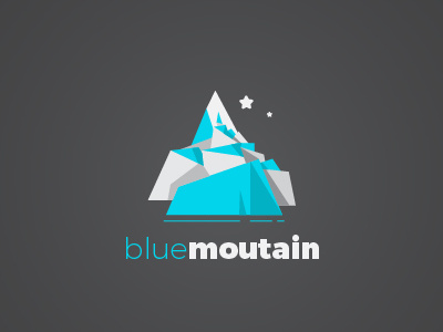 Blue mountain logo