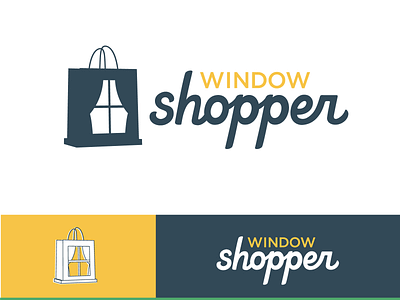 Window Shopper branding design illustration logo logo design typo typography vector