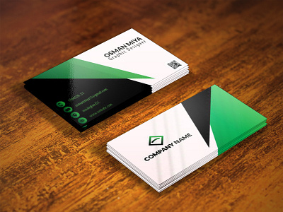 business card design graphic design