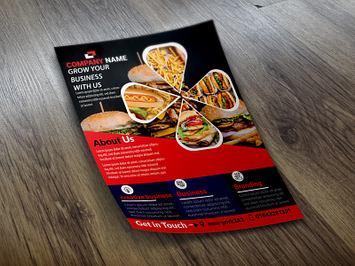 creative flyers design design flyers foodflyers graphic design