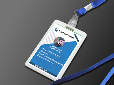 id card design service by King of logos on Dribbble