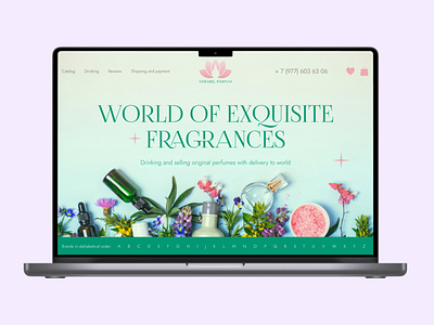 Online perfume shop.